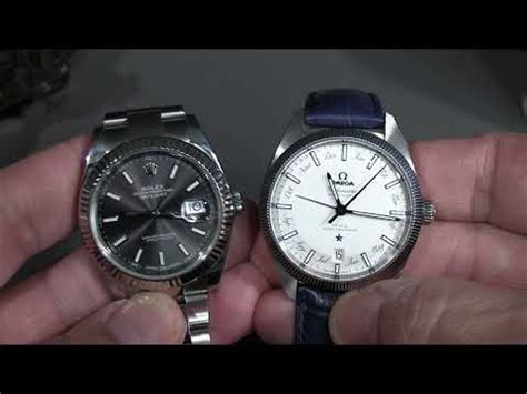 Rolex vs. Omega comparison, is the Globemaster better than the 